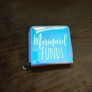 Iridescent "Mermaid Funds" Wallet